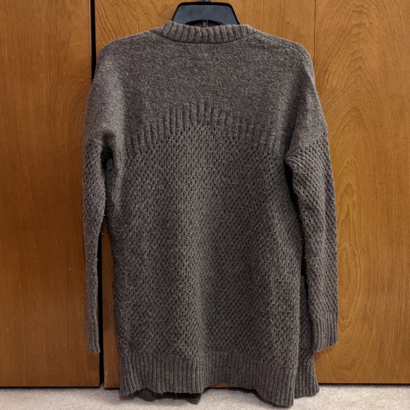 Grey American Eagle Outfitters Knit Cardigan - Picture 2 of 4